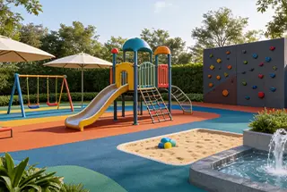 Kids play area